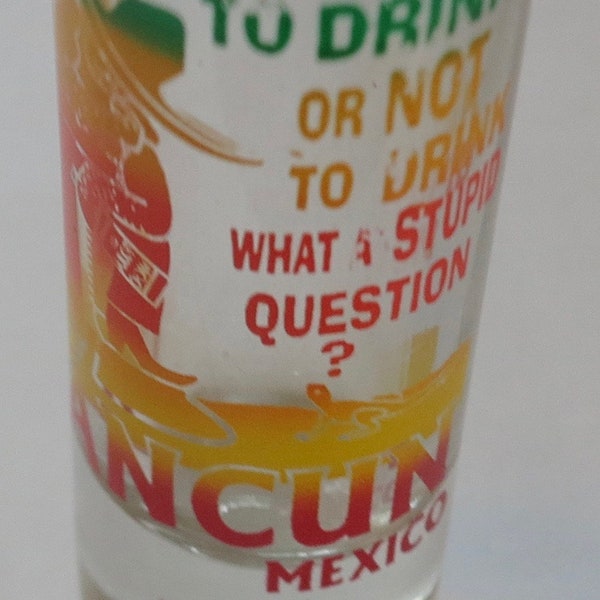 Cancun, Mexico shot glass( SG49)