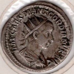 Antike römische Silber Antoninian Kaiser Gordon III, 238-244 n. (C103)
