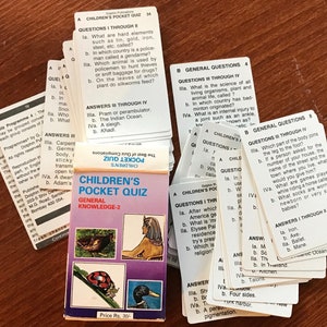 Tarjetas de bolsillo para niños (PC23)