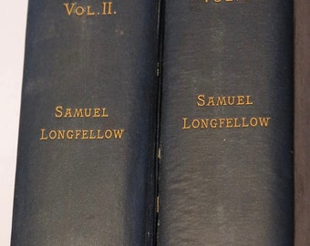 1886 The Life of Henry Wadsworth Longfellow met uittreksels uit zijn Journals and Correspondence, volumes 1 & 2 (O51)