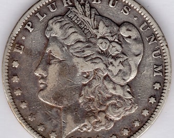 1891-CC Morgan Silver Dollar (M91CC)