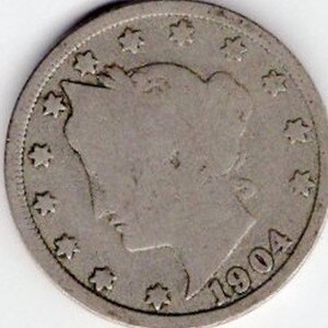 1904 Liberty Head Nickel (LH04)