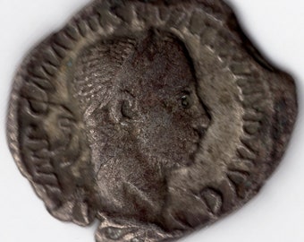 NGC bescheinigte den antiken römischen Denarius Severus Alexander, 222-235 (V27)
