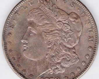 1878-S Morgan Dollaro d'Argento (A11)