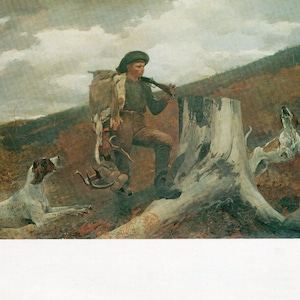 tre cartoline raffiguranti dipinti di Winslow Homer