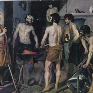 due cartoline raffiguranti dipinti di Velazquez