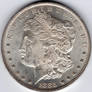 1885-O Morgan Silver Dollar (M85O)