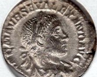 antiken römischen Silber Denar Severus Alexander, 222-235 AD (C40)