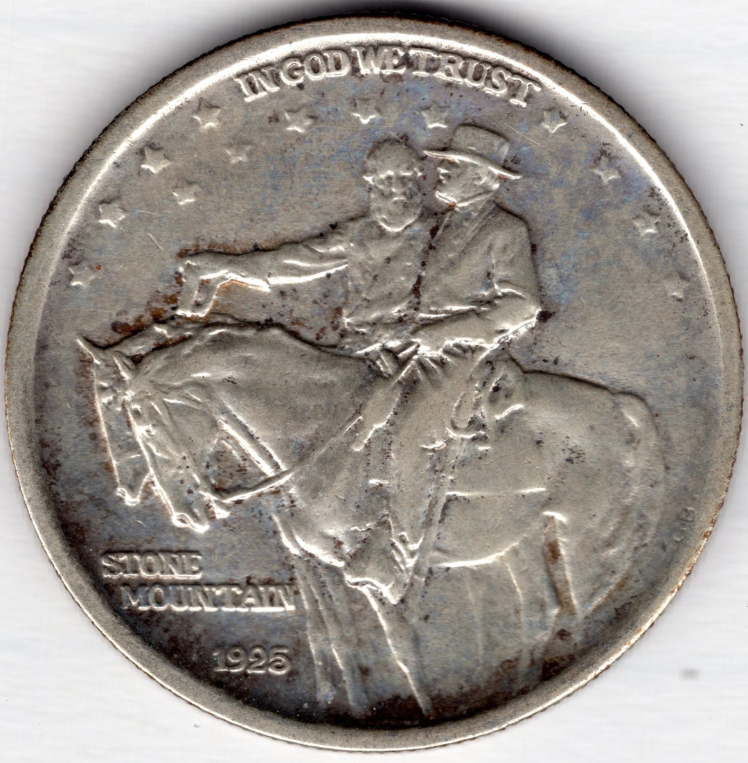 1/2 Dollaro 1925 - Memoriale Di Stone Mountain, USA - Foto 5