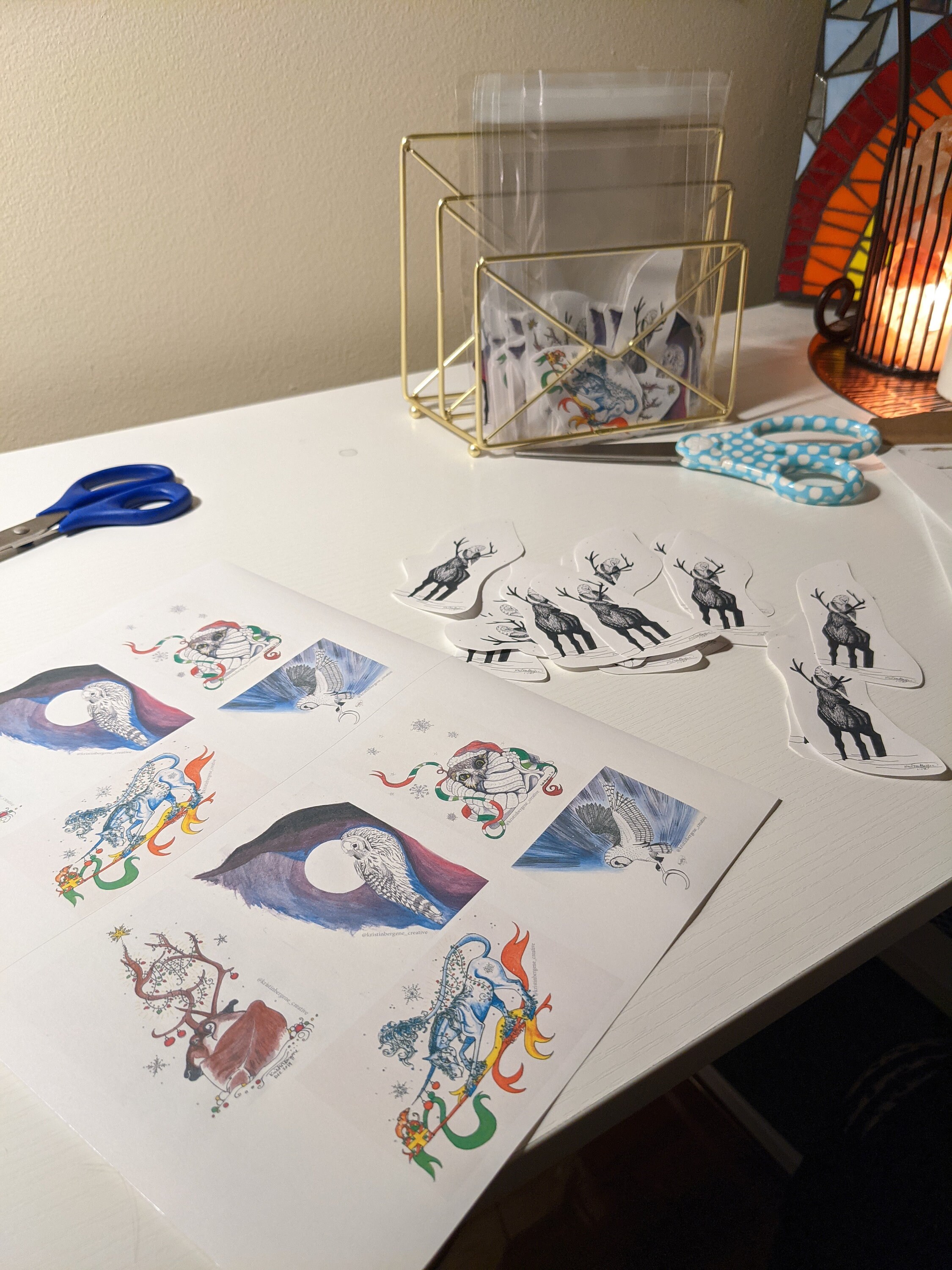 Holiday Sticker Pack - Etsy