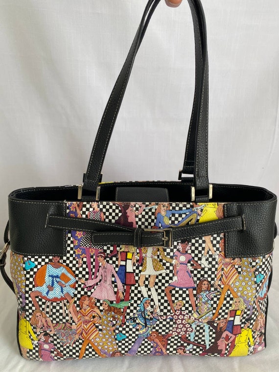 Sydney Love Fashion Divas Handbag Satchel NWOT Art