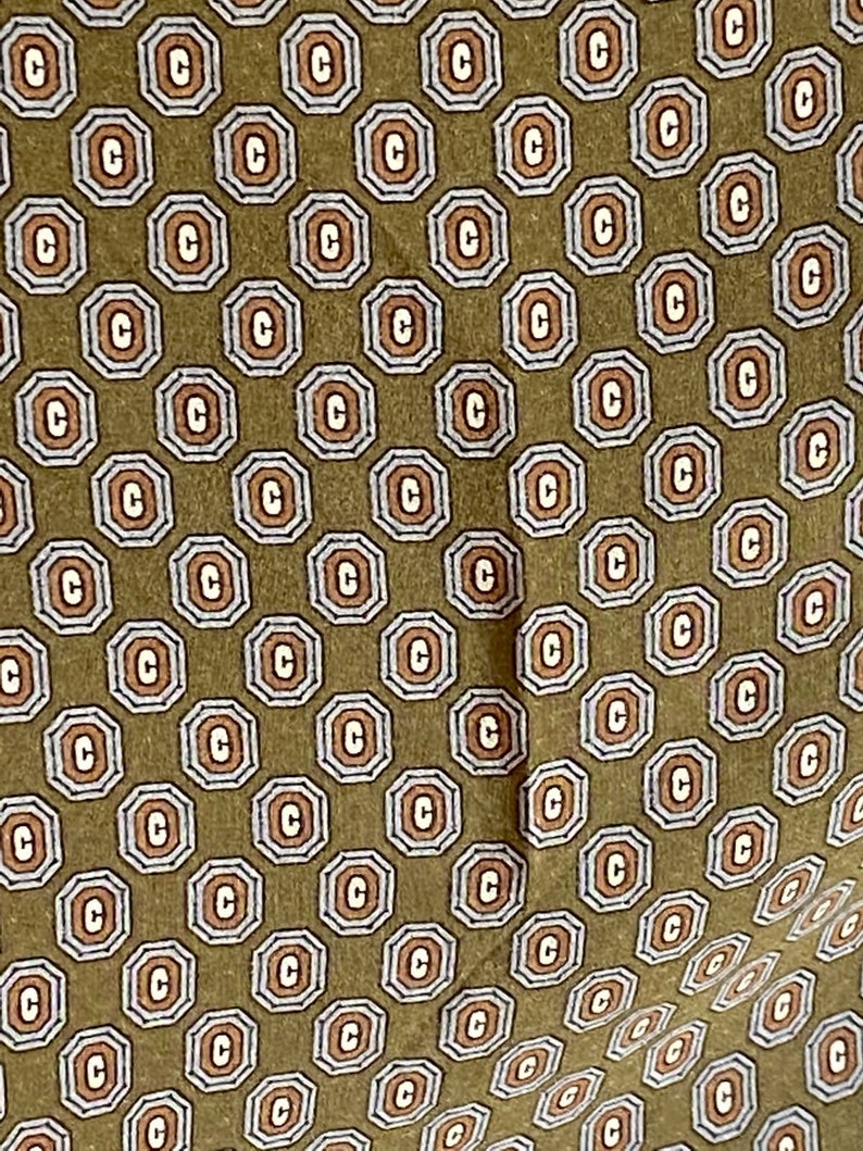 Vintage Designer Silk Scarf Gray Paisley 35 Square Daniel Laforet Scarf