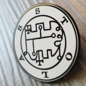 The Seal of Stolas Enamel Pin image 2