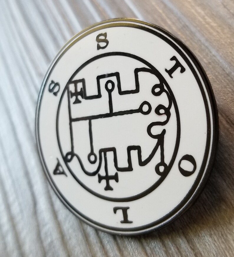 The Seal of Stolas Enamel Pin image 2