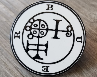 The Seal of Buer Enamel Pin