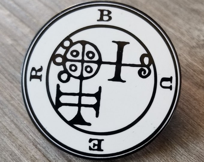 The Seal of Buer Enamel Pin