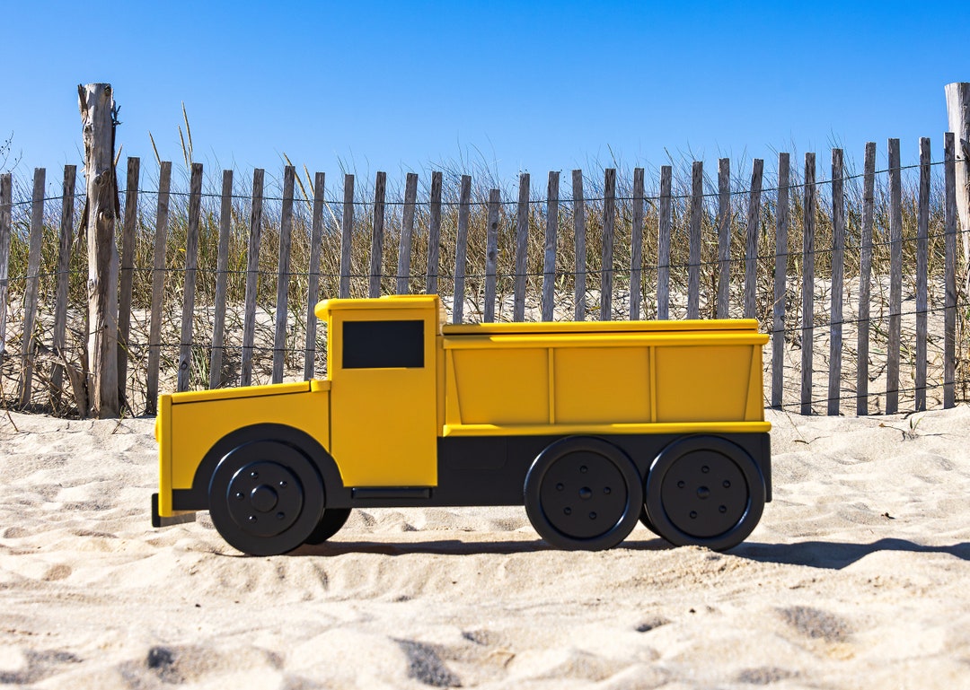 Personalized Toy Box for Boys Toy Box Truck Toy Storage Chest Gift for