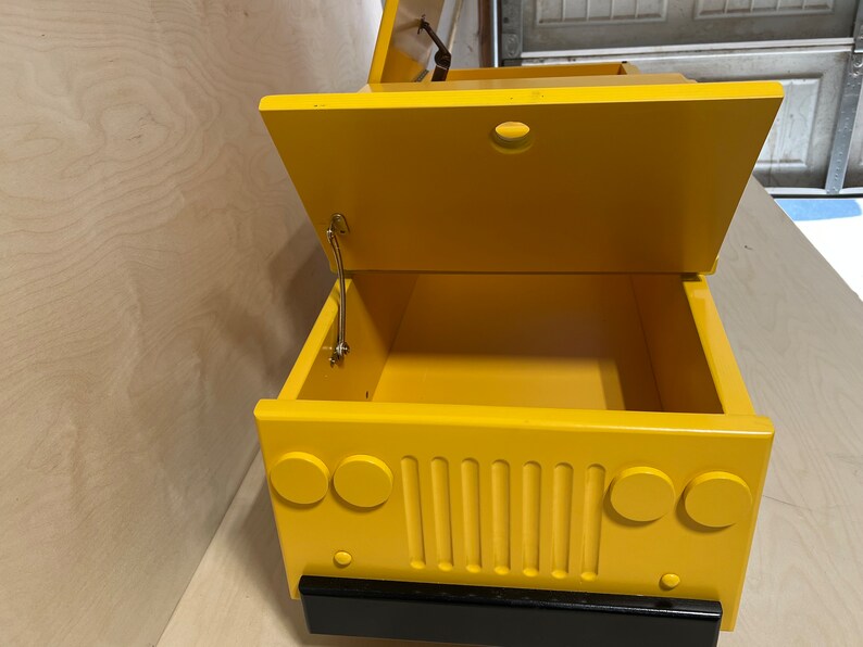 Personalized Toy Box for Boys Toy Box Truck Toy Storage Chest Gift for