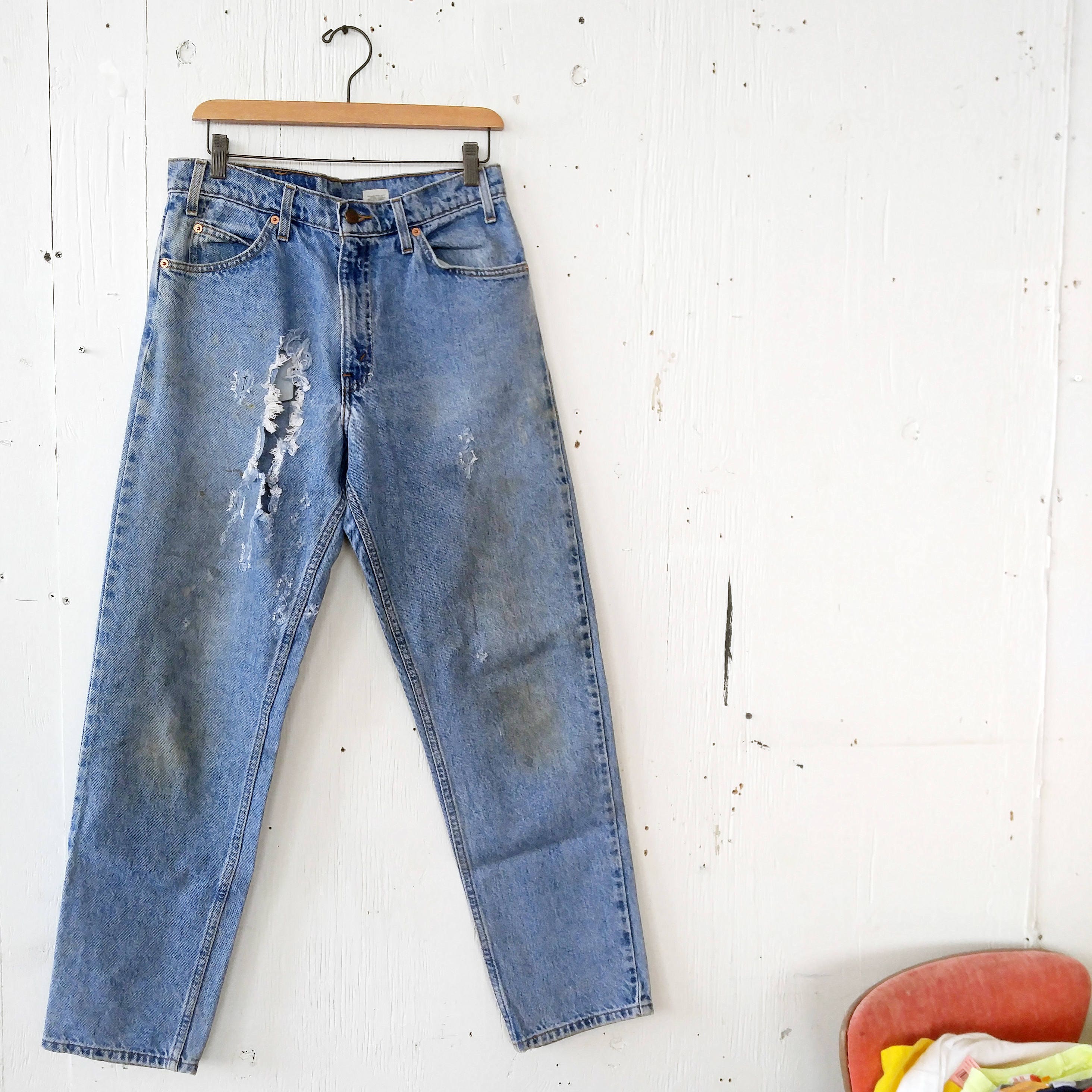 vintage orange tab levis