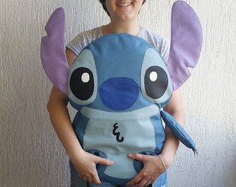 Adorable et grand sac à dos Stitch pour cosplay (Lilo et Stitch)