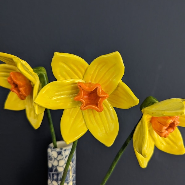 Ceramic Daffodils