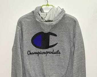 Rare Vintage Champion Products Usa Hoodie Size Medium M / Champion Sweatshirts / Champion Sweater / Champion T shirt / Hip Hop