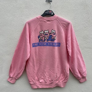 Vintage The Scene Stealers Sweatshirt Made In Japan Size M / Japan Vintage