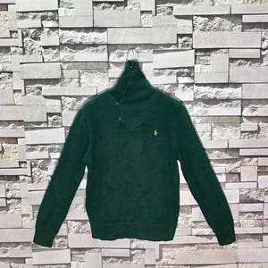 Vintage Polo Ralph Lauren sweatshirt size Medium M  / Polo Ralph Lauren sweater / Polo Ralph Lauren hoodie / Polo Club jacket /