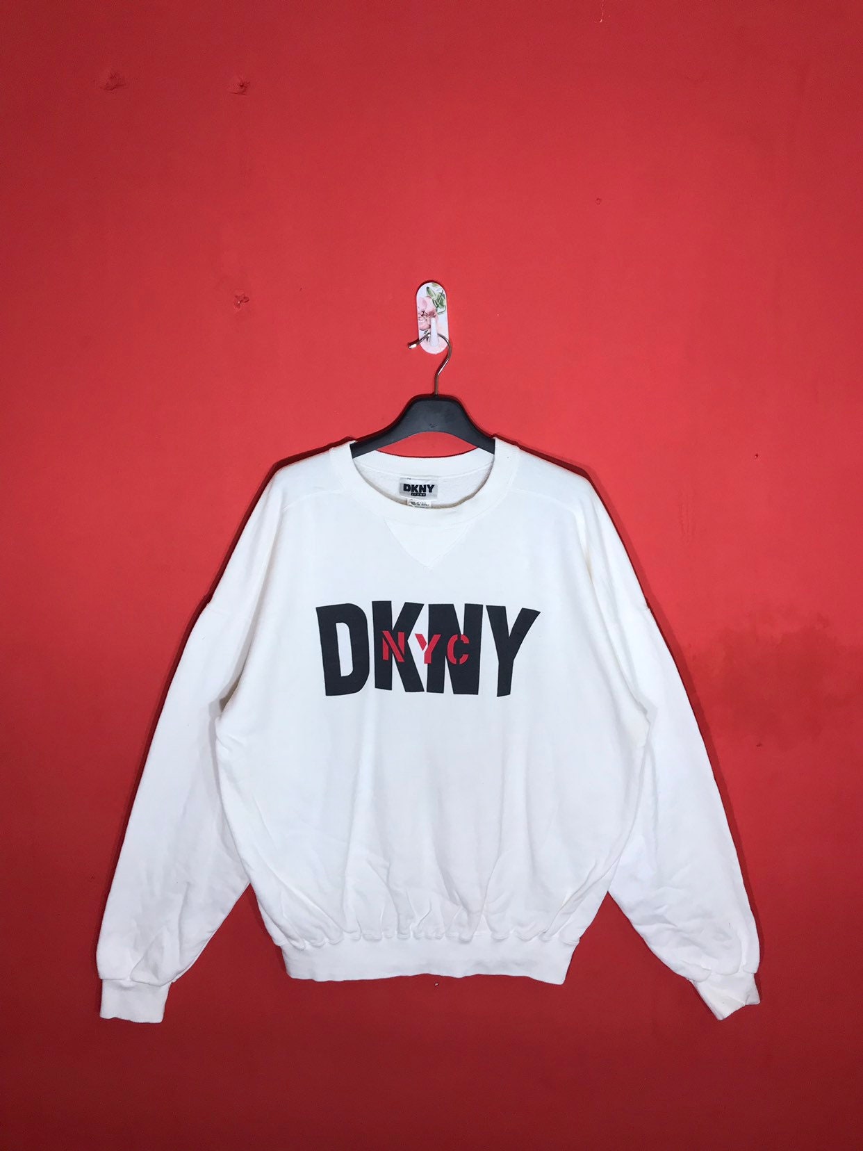 dkny red sweatshirt