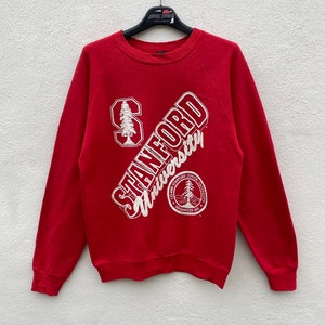 Vintage 90s Standford University Sweatshirt Size L / Sweatshirt Vintage/ Made In Usa / University Sweatshirt