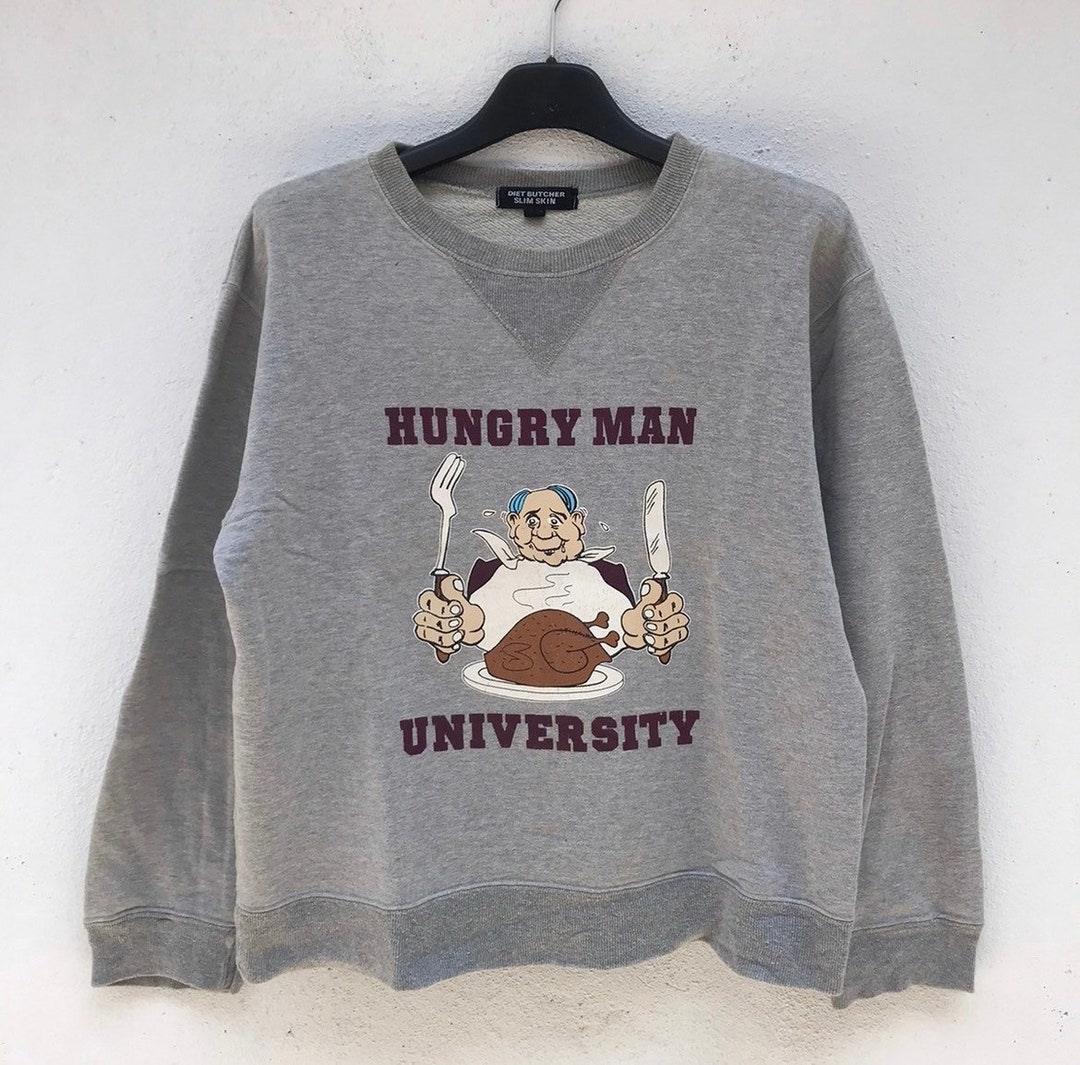 Rare Vintage Diet Butcher Slim Skin Hungry Man University Made - Etsy