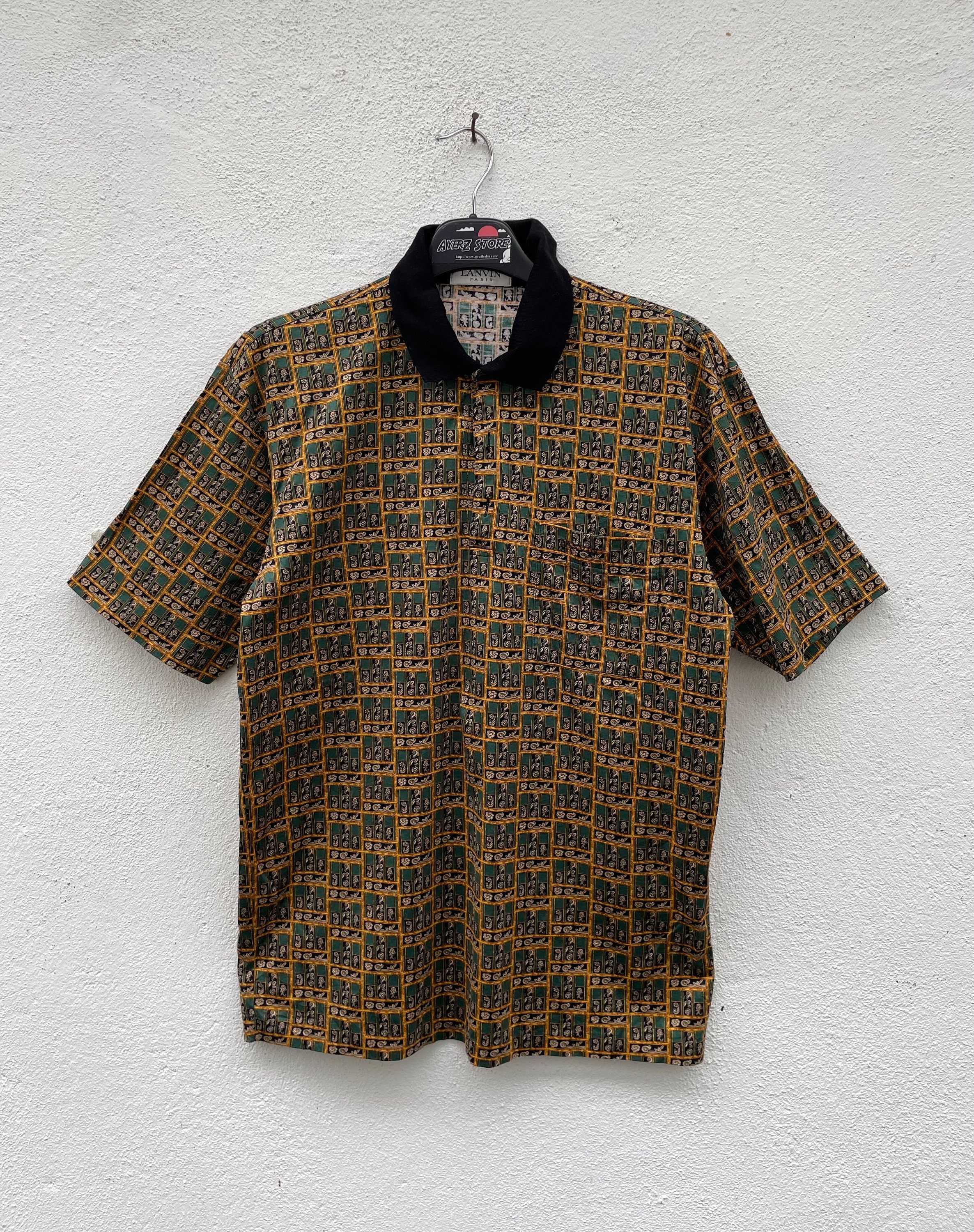 Lanvin Polo Shirt - Etsy Lanvin Polo Shirt - Etsy