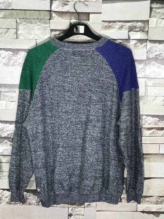 Rare Vintage Hang Ten Multicolour Sweatshirt Size… - image 2