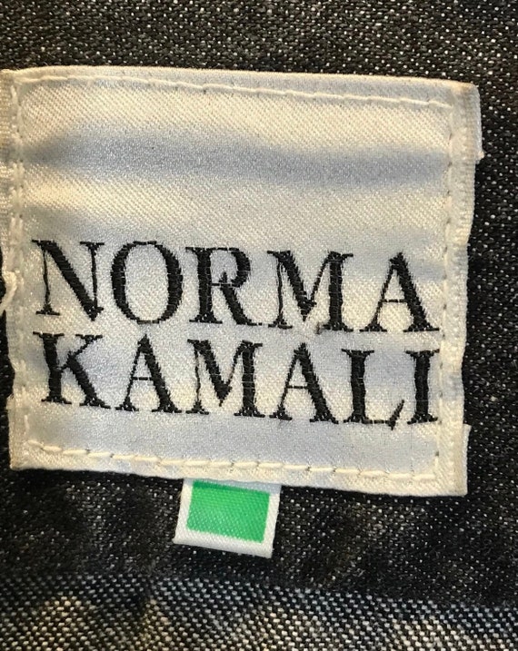 Vintage Norma Kamali  Denim Jacket - image 4