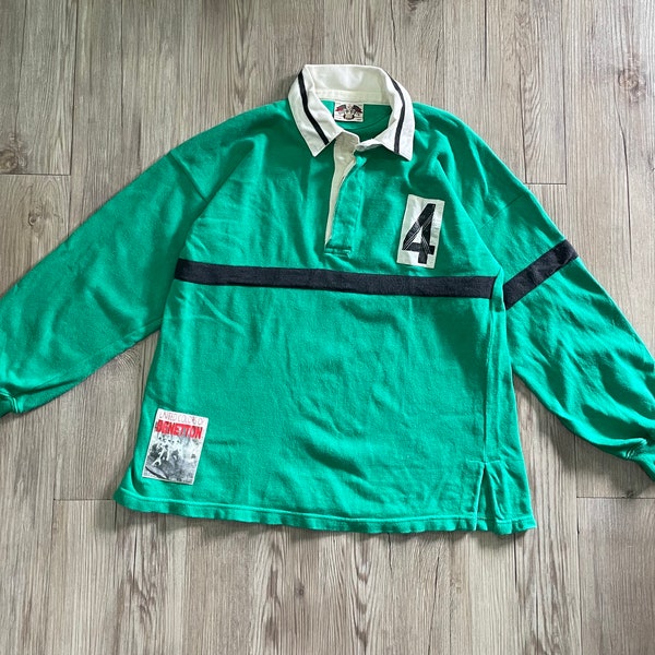 Vintage Benetton Rugby - Etsy