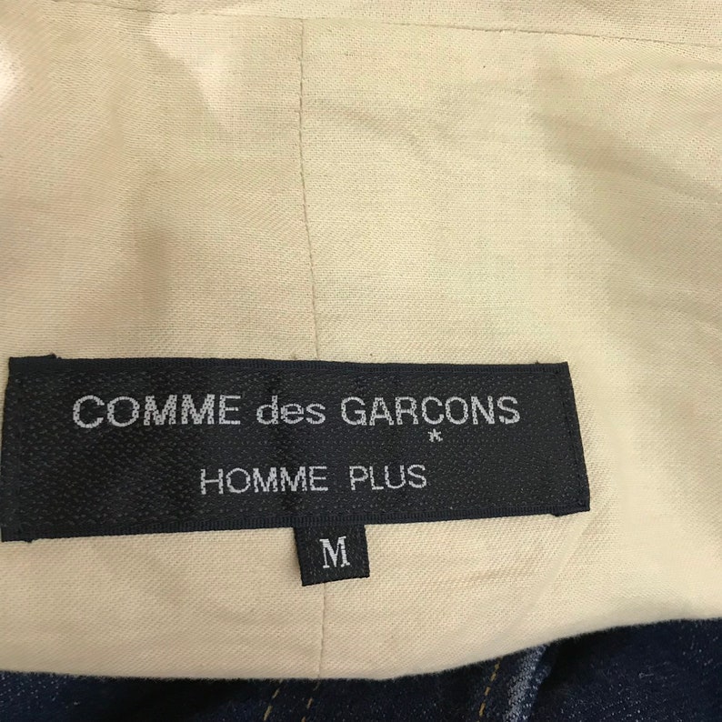 Vintage Comme Des Garcons Homme Plus Wool Blazers Coat Size Medium M   Yohji Yamamoto  Wool Pants Made in Japan  Comme Des Gargons Work
