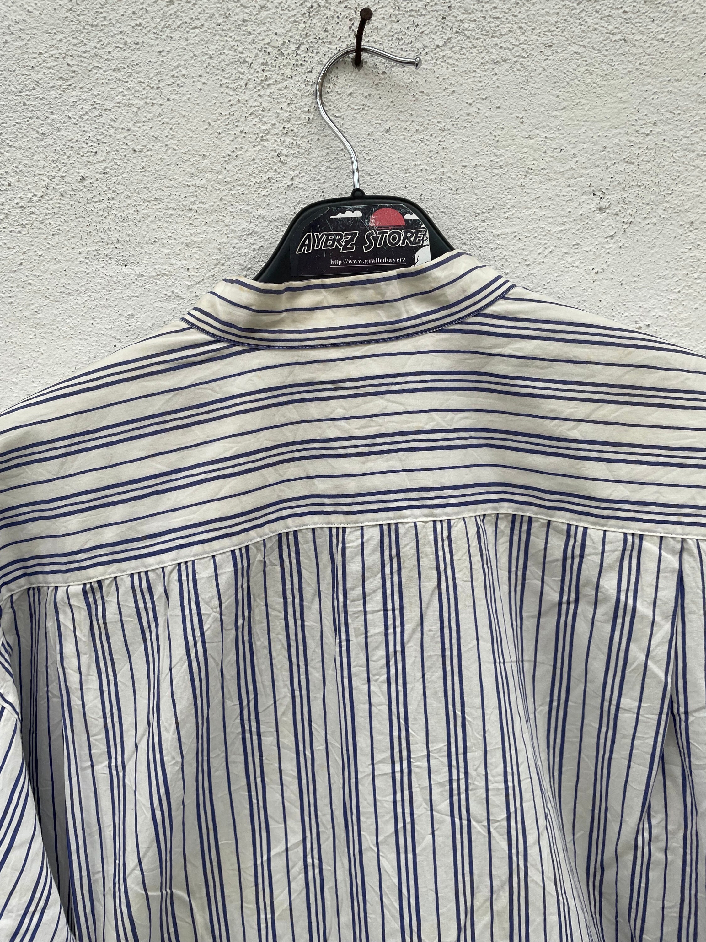 トップス 90s ISSEY MIYAKE MEN Cotton Shirt M 90s ISSEY MIYAKE MEN Cotton Shirt M