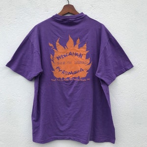 Vintage  Hawaiian t Shirt  Size Medium L/ Abstract Shirt Art Design Shirts / Hawaiian Shirts /