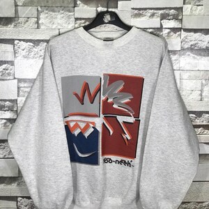 Vintage Yoo Neek Pullovers sweatshirt Size L Large