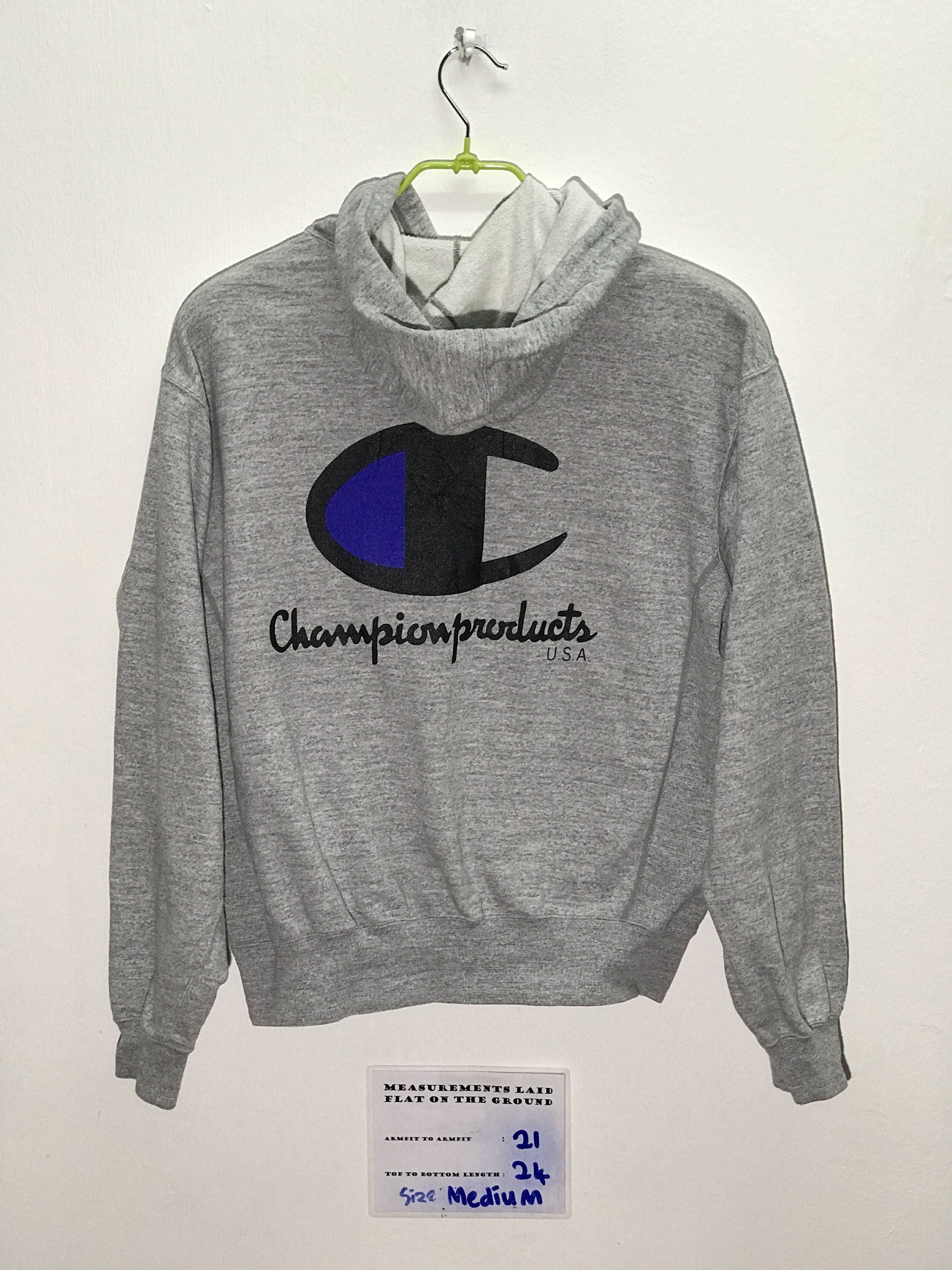 TokMungVintage Rare Vintage Champion Products USA Hoodie Size Medium M Champion Sweatshirts Champion Sweater Champion T Shirt Hip Hop
