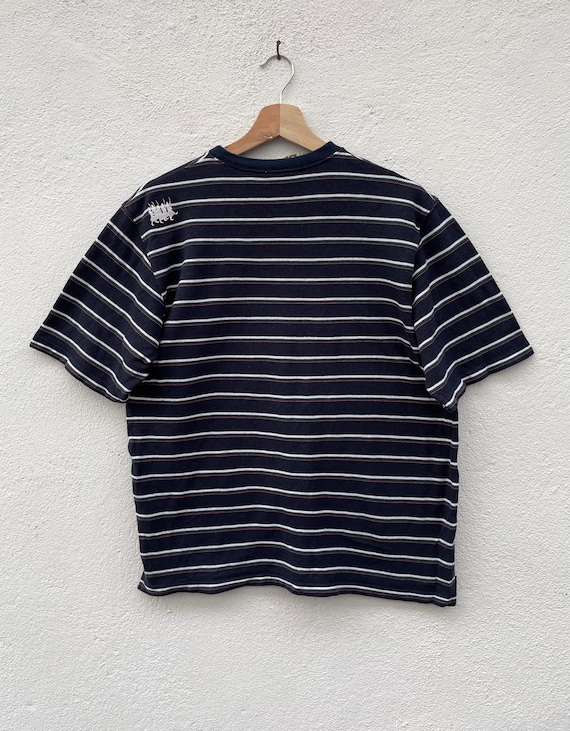 Rare Vintage NBBK Natural Born Striped Tshirt / S… - image 3