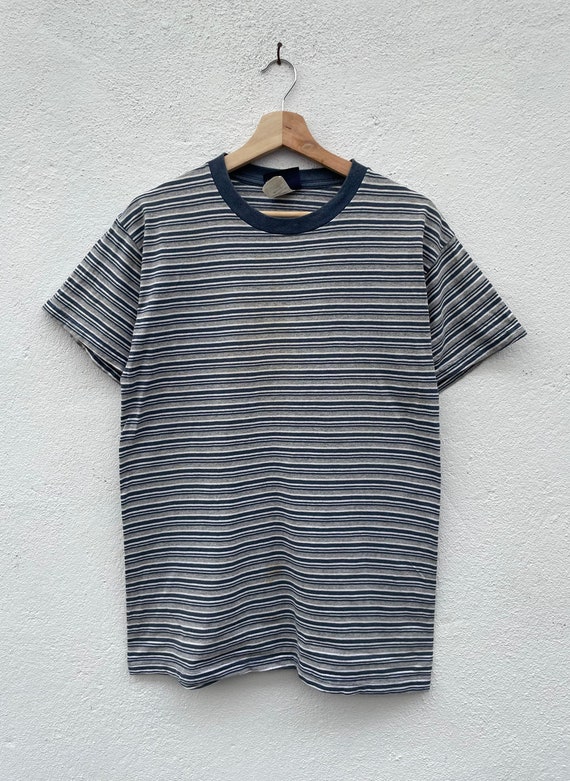 Rare Vintage Faded Glory Border Stripe T Shirt Skate Skateboard Santa Peralta T Shirt Suffer Skate Santa Surfing Size S Etsy