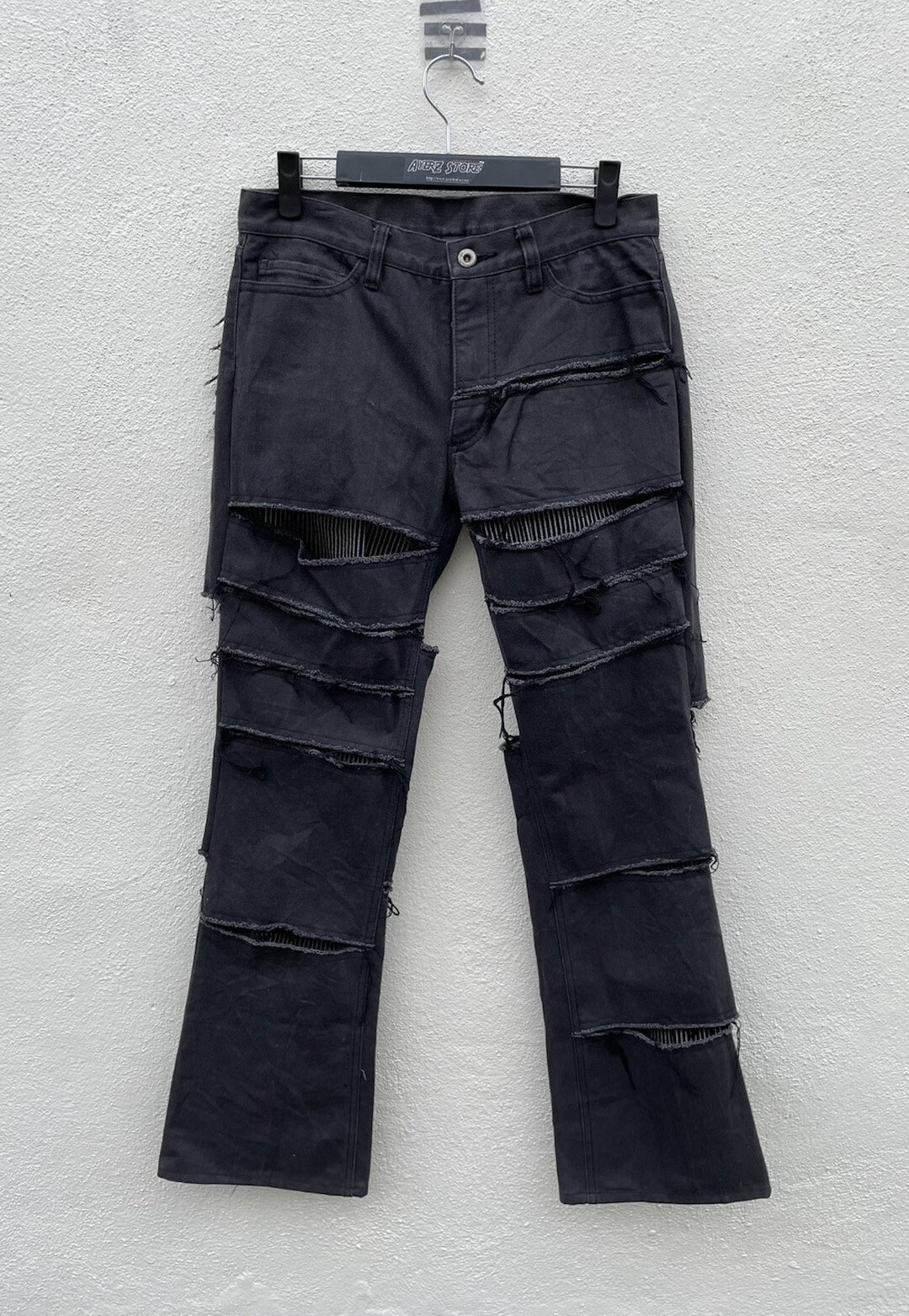 RUPERT EDGE Distressed Denim Jeans Made In Japan - Etsy.de 