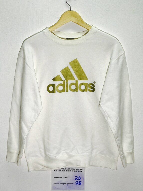 Sudaderas Adidas vintage Big Logo Size Small S adidas sweater adidas sudadera con capucha adidas Adidas Trainer Jacket Etsy Mexico