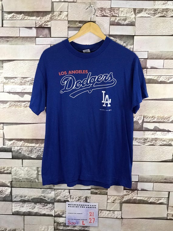 VTG RARE Los Angeles Dodgers NIKE 00's Blue MLB All Star Game Jersey Men's  LARGE