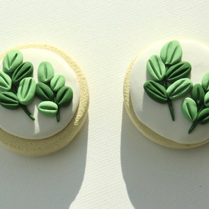 Flower/Herb Frosted Cookie Magnet image 5