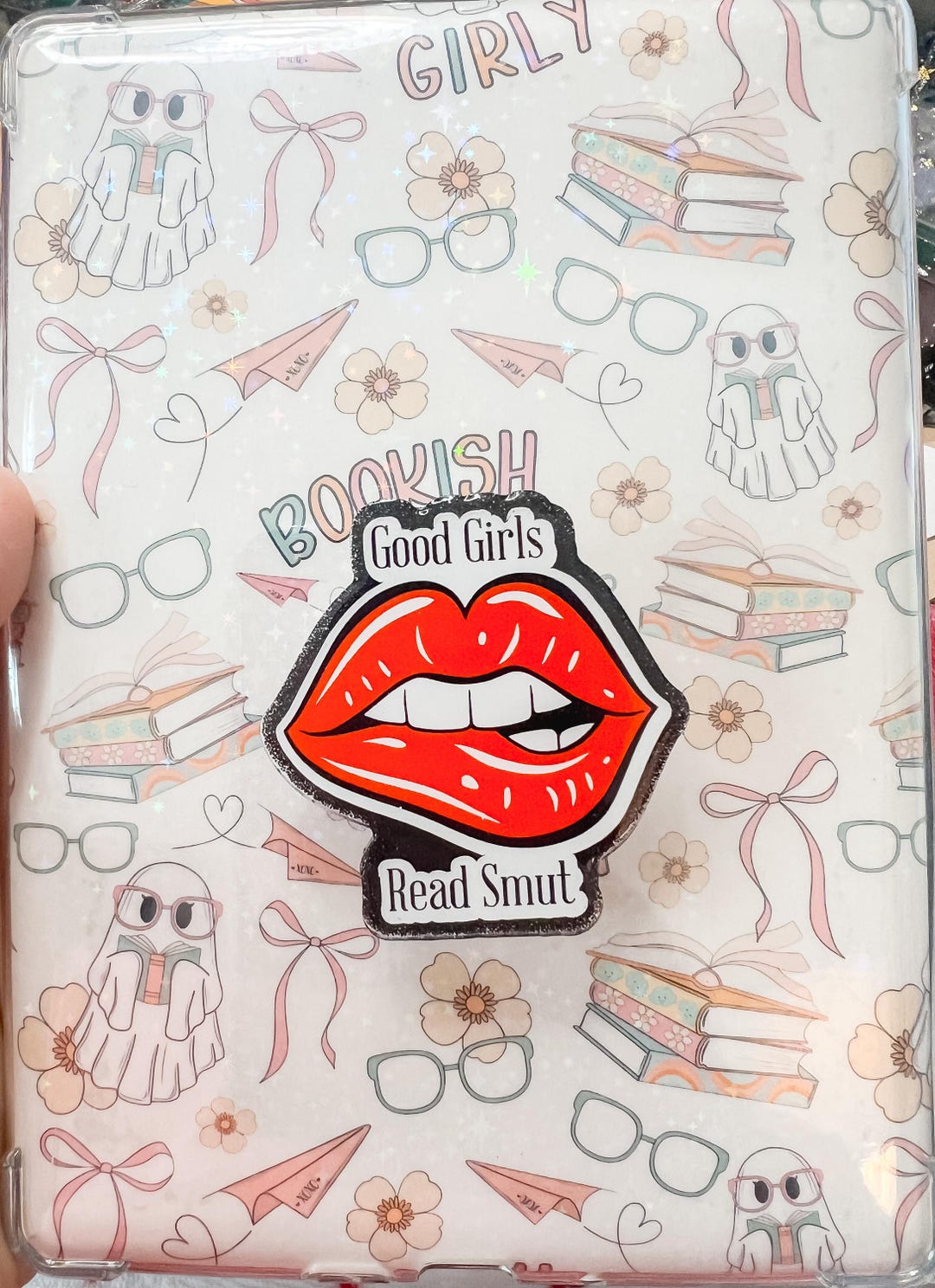Good Girls Read Smut E-reader Grip | Custom Kindle Grip | Kobo Reader ...