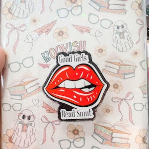 Good Girls Read Smut E-Reader Grip | Custom Kindle Grip | Kobo Reader Grip | Bookish Accessories | Smut Readers Merch | Romance Reader