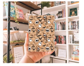 Summerween Kindle Insert | Decorative Kindle Insert | Clear Kindle Case Insert | Spooky Summer Decor | Gift for Book Lover