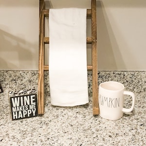 Tea Towel Ladder, Kitchen Ladder, Mini Ladder, Tea Towel Holder, Farmhouse Kitchen Decor, Kitchen Towel Ladder